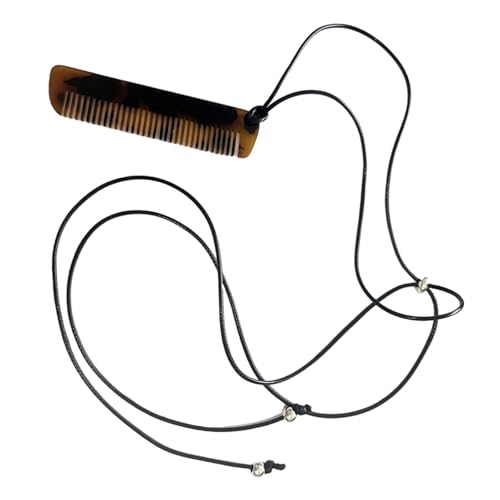 GKYQVE Acetat Leopard Muster Kamm Langes Halskette Multifunktional Mode Pullover Kette Verstellbares Choker Stylish Accessoires Casual Outfit Halskette GKYQVE Acetat Leopard Muster Kamm Langes Halskette Multifunktional Mode Pullover Kette Verstellbares Choker Stylish Accessoires Casual Outfit Halskette von GKYQVE