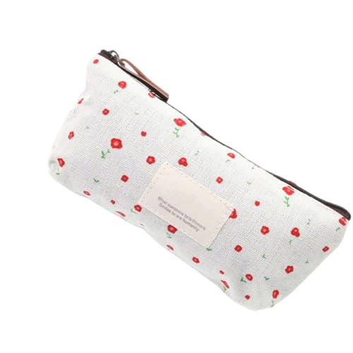 GKYQVE Blumenstiftkoffer Tragbarer Stiftbeutel Canvas Box Schullieferungen Zum Organisieren Von Markern Und Zubehör Blumen Tragbare Boxbeutel von GKYQVE