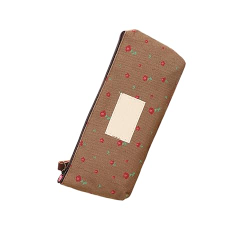 GKYQVE Blumenstiftkoffer Tragbarer Stiftbeutel Canvas Box Schullieferungen Zum Organisieren Von Markern Und Zubehör Blumen Tragbare Boxbeutel von GKYQVE