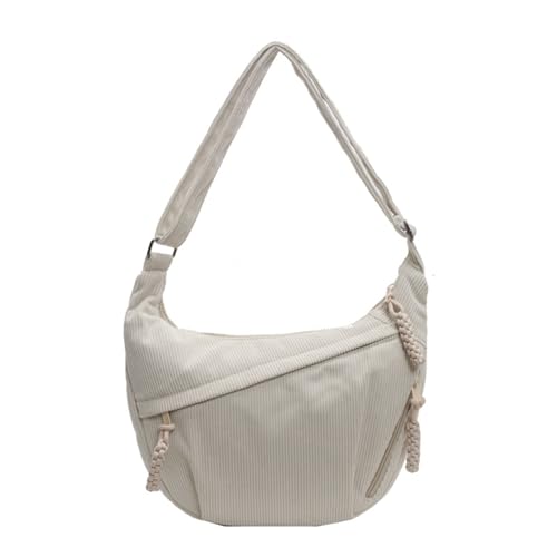 GKYQVE Casual Cord Umhängetasche Mit Geräumiger Innenausstattung Crossbody Tasche Satchel Für Telefonbrieftasche Und Essentielle Unisex Messenger Tasche von GKYQVE