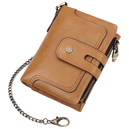 GKYQVE Delicate Herren Short Wallet PU Leder Kartenhalter Blockieren Münzgrundstücksgeschäft Für Den Täglichen Gebrauch Leder von GKYQVE