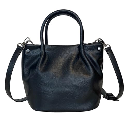 GKYQVE Einfacher Eimer Tasche Praktische PU Crossbody Geldbeutel Umhängetaschen Party Handtasche Casual Pack Perfekt Für Den Täglichen Gebrauch PU Handtasche von GKYQVE