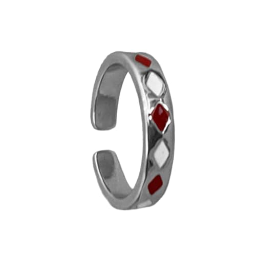 GKYQVE Einzigartige Tropföl Offene Ringe Für Frauen Und Mädchen Silber Farbe Herzkörper Muster Bögen Finger Ringe Mode Schmuck Freizeitparty Accessoire GKYQVE Einzigartige Tropföl Offene Ringe Für Frauen Und Mädchen Silber Farbe Herzkörper Muster Bögen Finger Ringe Mode Schmuck Freizeitparty Accessoire von GKYQVE
