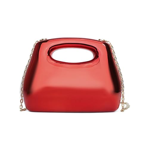 GKYQVE Elegante Acryl Abendbeutel Mit Kettenriemen Moderner Umhängetasche Handtasche Geeignet Für Hochzeiten Datteln Und Nachtausschale Formhandtasche von GKYQVE