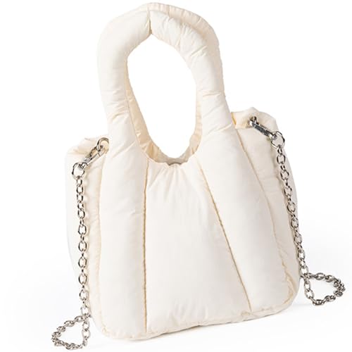 GKYQVE Elegante Nylon Freizeit Handtasche Umhängetasche Student Satchel Mode Crossbody Taschen Für Den Täglichen Gebrauch Puffer Handtasche von GKYQVE