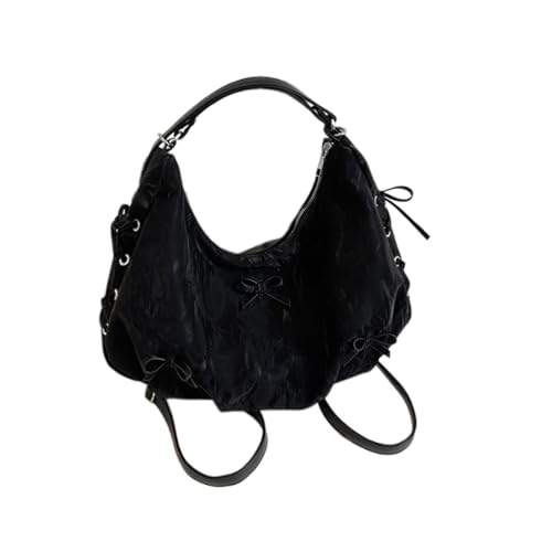 GKYQVE Elegante PU Rucksack Daypack Casual Umhängetasche Große Kapazität Unterarmtaschen Handtasche Mit Verstellbarem Riemen Für Frauen Frauen Handtasche von GKYQVE