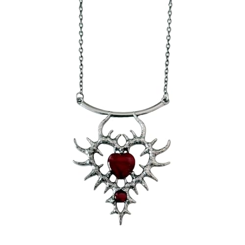 GKYQVE Elegante Robuste Legierung Love Heart Halskette Anhänger Mit Kristallverstellbaren Länge Tragbar Für Die Personalisierte Passform von GKYQVE