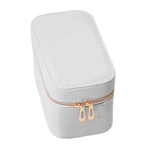 GKYQVE Reisebläser Schmuckkiste Große Kapazität Organisatoren Mit Robusten Designs Für Trendige Frauen Damen Reißverschluss Schmuckschutzschutz von GKYQVE