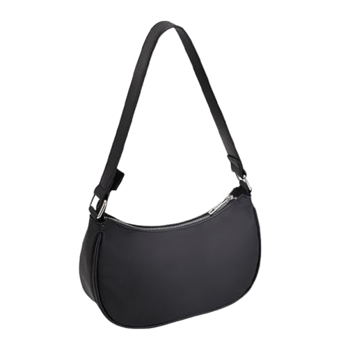 GKYQVE Frauen Bag PU Leder Unterarm Bag Mode Handtasche Retro Achsel Feste Farbe Schulter Knödel Für Pendeln Frauen Handtasche Retro Achsel PU Leder Unterarm Feste Farbe Schulter von GKYQVE