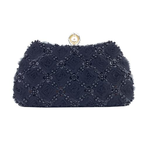 GKYQVE Frauen Bag Perlen Clutches Tasche Abend Handtasche Pailletten Braut Frauen Abend Clutch Bag Pailletten Perlen Handtasche Für Party Für Party von GKYQVE