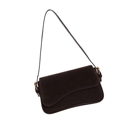 GKYQVE Frauen Bag Winter Crossbody PU Leder Schulter Unterarm Geldbeutel Einfache Messenger Damen Retro Handtasche Frauen Schulter PU Leder Crossbody Geldbörse Achsel Für Den Winter von GKYQVE