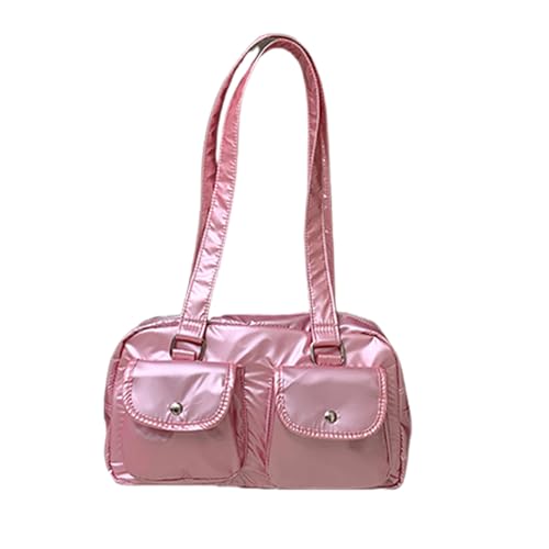 GKYQVE Frauen PU Leder Umhängetasche Große Kapazität Handtasche Mehrfach Taschen Unterarm Koreanischer Stil Achselhöhle Frauen Multipocket Schulter PU Leder Handtasche Große Kapazität Achselhöhle von GKYQVE