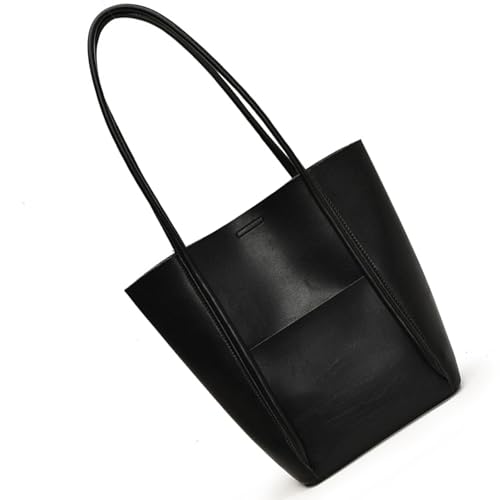 GKYQVE Frauen Professionelle Pendler Umhängetasche Mit Ausreichend Lagerung Für Tägliche Büro Retro PU Leder Handtasche Achselhalter Retro PU Leder Umhängetasche von GKYQVE