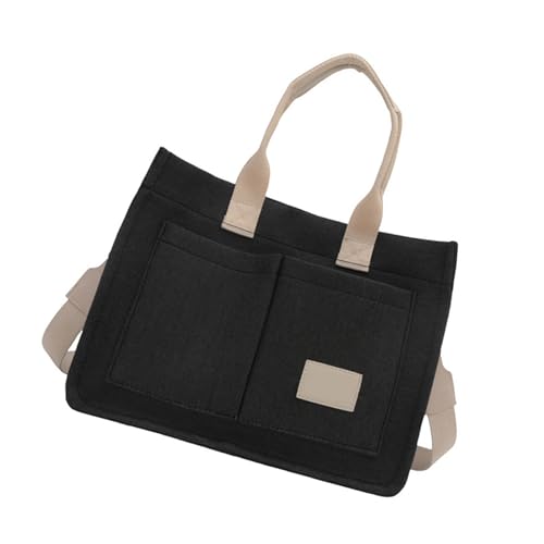 GKYQVE Frauen Top Tasche Große Kapazität Crossbody Bag Laptop Leinwand Schulter Winter Boten Handtasche Frauen Crossbody Canvas Schulter Top Große Kapazitätsarbeit von GKYQVE