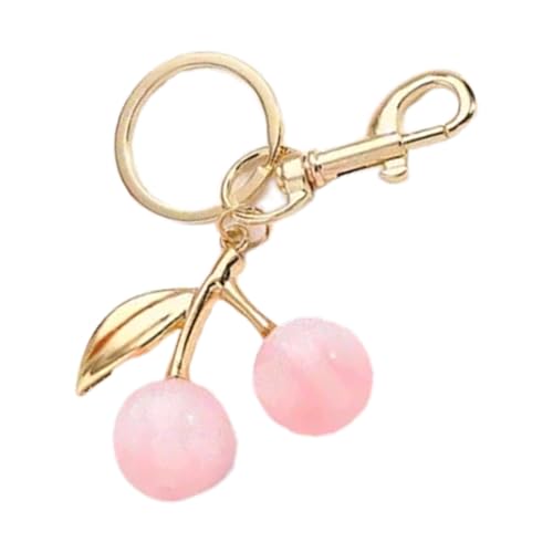 GKYQVE Funkelnde Obstbeutel Accessoire Mode Keychain Legierung Harz Textur Frucht Keyrings Perfekt Für Party Und Freizeitoutfits von GKYQVE
