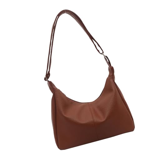 GKYQVE Großkapazität Messengerbeutel Für Frauen Umhängetasche Crossbody Damen Retro Pendeln Modearbeit PU Leder Crossbody Für Frauen Große Kapazität Schulter Herbstarbeit von GKYQVE
