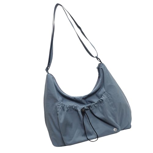 GKYQVE Großkapazität Nylon Umhängetasche Vielseitige Crossbody Geldbörse Multi Funktionaler Freizeittasche Satchel Für Arbeit Und Reisen Geräumiger Einkaufstasche von GKYQVE