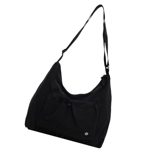 GKYQVE Großkapazität Nylon Umhängetasche Vielseitige Crossbody Geldbörse Multi Funktionaler Freizeittasche Satchel Für Arbeit Und Reisen Geräumiger Einkaufstasche von GKYQVE