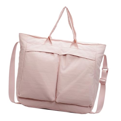 GKYQVE Großkapazität Nylonbeutel Für Frauen Schultertasche Handtasche Crossbody Tasche Mit Verstellbarem Gurt Satchel Top Geldbörse Freizeitstile von GKYQVE