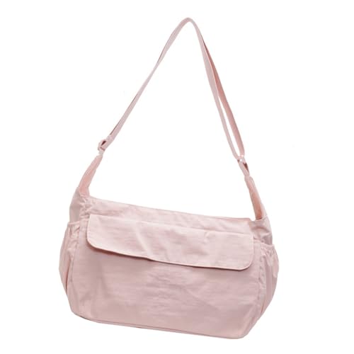 GKYQVE Großkapazität Wasserdichtes Nylon Crossbody Bag Für Frauen Und Männer Umhängetaschen Mit Verstellbarem Riemen Lässig Satchel Multi Lace Handtasche von GKYQVE