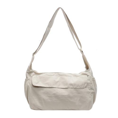 GKYQVE Großkapazität Wasserdichtes Nylon Crossbody Bag Für Frauen Und Männer Umhängetaschen Mit Verstellbarem Riemen Lässig Satchel Multi Lace Handtasche von GKYQVE