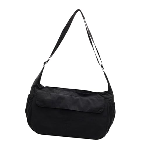 GKYQVE Großkapazität Wasserdichtes Nylon Crossbody Bag Für Frauen Und Männer Umhängetaschen Mit Verstellbarem Riemen Lässig Satchel Multi Lace Handtasche von GKYQVE