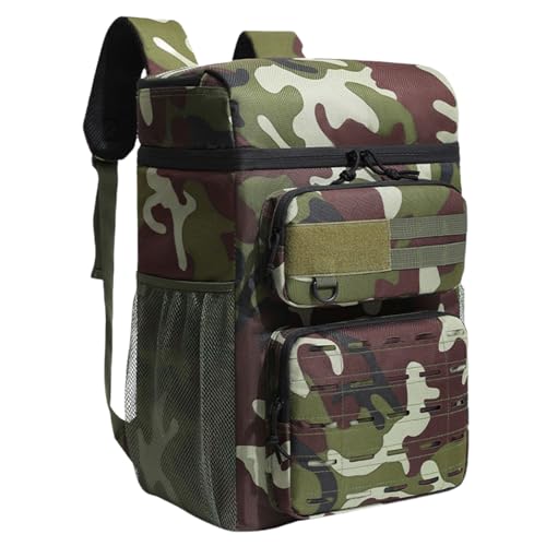 GKYQVE Isolierter Rucksack Gekühltes Weicher Und Leckeres Reise Camping Daypack Tragbarer Food Getränke Tasche Für Frauen Beach Rucksack von GKYQVE