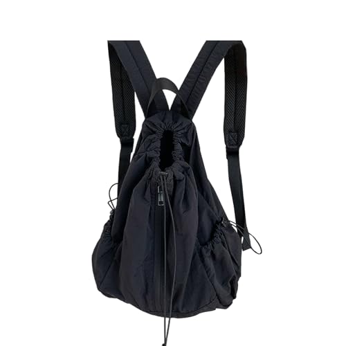GKYQVE Koreanische Stile Draw String Rucksack School Travel Sporttasche Große Kapazität Haben Große Kapazitäten Für Mädchen Draw String Sports Bag School. von GKYQVE