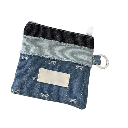 GKYQVE Lebendiger Geometrischer Kartenhalter Für Teenager Mit Reißverschlussschließung Leichtes Polyestermünzen Geldbörse Und Cash Travel Friendly Compact Cash Organizer von GKYQVE