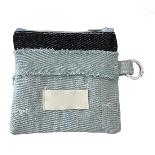 GKYQVE Lebendiger Geometrischer Kartenhalter Für Teenager Mit Reißverschlussschließung Leichtes Polyestermünzen Geldbörse Und Cash Travel Friendly Compact Cash Organizer von GKYQVE