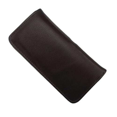 GKYQVE Lederbrunnen Stiftkoffer 3 Fächer Bleistiftbeutel Reißverschlüsse Für Studenten des Geschäftspersonals School Und Tägliche wasserdichte Pustenbeutel von GKYQVE