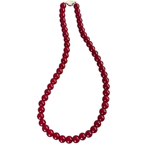 GKYQVE Leichte Verstellbare Perlen Halskette Auffällige Perlen Halskette Zartes Neckketten Accessoire Für Mode Enthusiasten Fotografie Eigenschaft Schmuck von GKYQVE