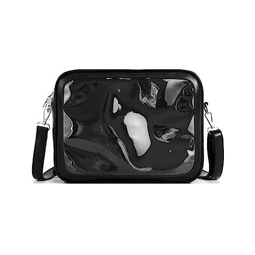 GKYQVE Mädchen Japanische Stile Messengerbeutel Frauen Transparent Crossbody Teenage Schulter Damen Geldbeutel Satchels Japanischer Stil Ita Für Mädchen Klare Schulter Niedlich Messenger Insger von GKYQVE