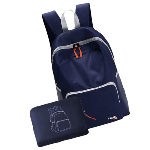 GKYQVE Mehrzweckfaltbares Wander Rucksack Easy Lagerung Leichter Gewicht Daypack Outdoor Aktivität Wasserfestes Umhängetaschen Wasserbeständiger Tagespack von GKYQVE