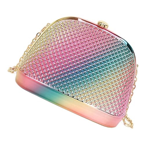 GKYQVE Mode Acryl Abendtasche In Muschelform Umhängetasche Crossbody Geldbörse Für Hochzeiten Und Cocktailparty Crossbody Geldbörse von GKYQVE