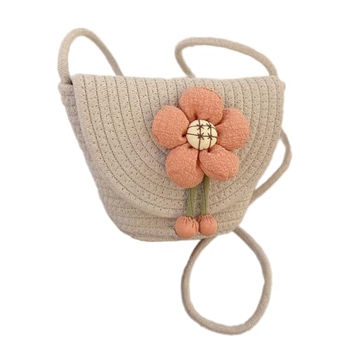 GKYQVE Mode Baumwollfadenblumenumhängetasche Bohomian Crossbody Taschen Satchel Slingshose Accessoire Für Frauen Die Für Verschiedene Anlässe Geeignet Sind von GKYQVE