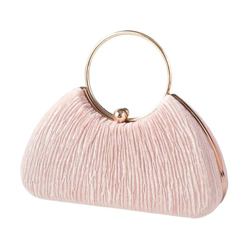 GKYQVE Mode Falten Abendbeutel Handtasche Umhängetaschen Crossbody Geldbörse Mit Kettenriemen Für Partys Und Spezialanlass Abendhandtasche von GKYQVE