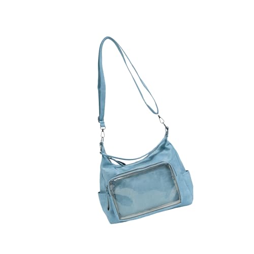 GKYQVE Mode Klare Retro Umhängetasche PU Casual Crossbody Geldbörse Geräumiges Interieur Für Pendeln Von Reise Retro Crossbody Tasche Für Pendelverkehr GKYQVE Mode Klare Retro Umhängetasche PU Casual Crossbody Geldbörse Geräumiges Interieur Für Pendeln Von Reise Retro Crossbody Tasche Für Pendelverkehr von GKYQVE