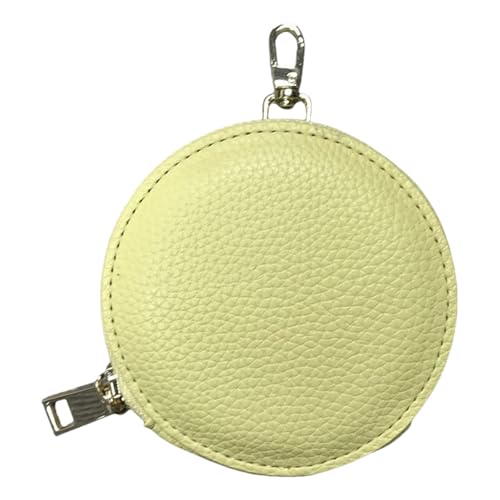 GKYQVE Mode Kleine Runde Münzbeutel Elegante PU Leder Brieftasche Multifunktional Geldbeutel Für Den Täglichen Gebrauch Party Accessoire Brieftasche von GKYQVE