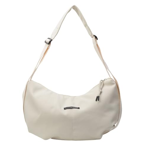 GKYQVE Mode Leinwand Umhängetasche Für Frauen Und Männer Große Kapazität Crossbody Body Feste Farbhandtasche Mit Verstellbaren Gurt Frauen Große Kapazität Handtasche von GKYQVE