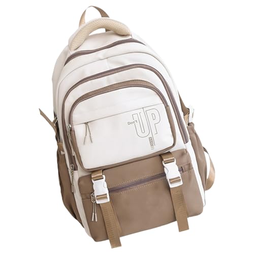 GKYQVE Mode Mehrere Taschen Nylon Rucksack Für Schule Und Reisen Unisex Student Laptop Book Tasche Große Kapazität Jungen Mädchen Mädchen von GKYQVE