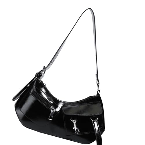 GKYQVE Mode PU Achselhöhlen Tasche Für Frauen Ergonomische Unterarmtaschen Eleagnt Abend Geldbeutel Handtasche Mehrere Innenpreis Taschen Stilvoller Alltäglicher Lässiger Umhängetasche von GKYQVE