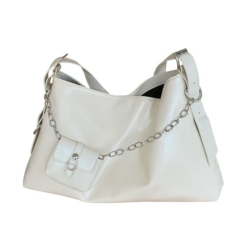 GKYQVE Modische Umhängetasche PU Leder Unterarmtaschen Mit Verstellbarem Riemen Und Geräumigem Innenraum Für Verschiedene Gelegenheit PU Handtasche von GKYQVE