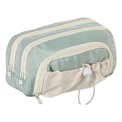 GKYQVE Multi Layered Bencil Case Hohe Kapazität Bleistiftbeutel Stiftstiftpenstpenser Organisatoren Speichertasche Für Studentische Frauen von GKYQVE
