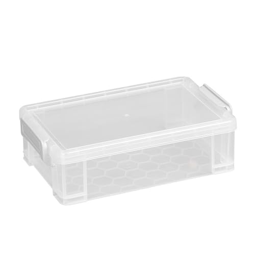 GKYQVE Multifunktionales Bleistiftfall Mit Hoher Kapazitätsfußhülle Wasserfeste Klare Bleistiftspeicherbox Tragbarer Pen Organisatoren Fall von GKYQVE