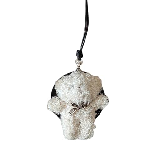 GKYQVE Plüschbären Brieftasche Langkettige Accessoire Stylish Bären Geldbeutel Plüsch Halskette Anhänger Hängende Dekore Zur Verbesserung Ihres Looks Multifunktionales Zubehör von GKYQVE