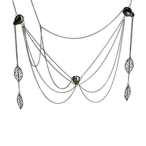 GKYQVE Punk Inspirierte Flüssigkeitsgesichtsmaske Schmuck Für Stilvolle Versammlungen Cosplay Accessoire Komfortable Musikfestival Juwely Party Kee Face Maske von GKYQVE