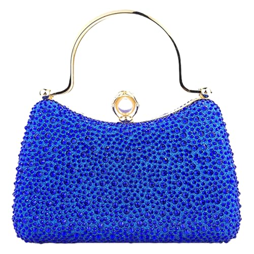 GKYQVE Raffinierte Party Handtasche Abendtasche Mit Strasssteinen Detail Geräumiger Crossbody Taschen Schultertasche Für Damenveranstaltungen Accessoire von GKYQVE