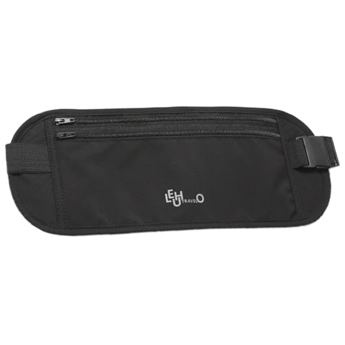 GKYQVE Reisefreundlichkeit Unisex Reisepasshalter Nylon Brieftasche Heilen Pack Versteckte Taillenbeutel Für Frauen Männer Kompakte Brieftasche von GKYQVE