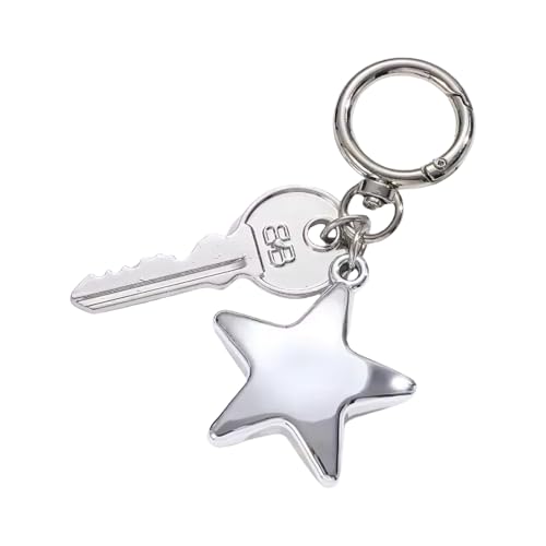 GKYQVE Retro Stile Keychain Mode Robuste Legierungsdesigns Für Trendige Erwachsene Und Vintage Stil Enthusiasten Casual Wear Unique Keychain von GKYQVE